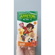 APPETON ACTIV-C TAB ORANGE 60'S (FOR 7-12YEARS)