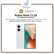 [MY] Redmi Note 13 5G/4G (256GB ROM+8GB RAM | Dimensity 6080 | 108MP | 33W) 1 Year Warranty
