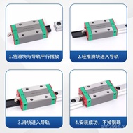 Mgn Silver Slider Micro Series Taiwan Straight Guide Rail Small Linear Original hiwin Ready Stock Sl