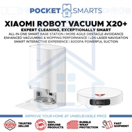 [Malaysia Set] Xiaomi Robot Vacuum X20+ (Global Version) 1 Year Xiaomi Malaysia Warranty
