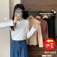 [Buy Love] Arrive The Next Day German Fleece Brushed Slim-Fit Small Stand-Up Collar Skin-Friendly Li