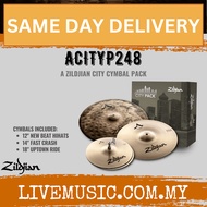 Zildjian A Zildjian Cymbal Set - City Pack (ACITYP248)