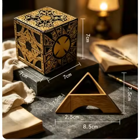 Rotatable Detachable Hellraiser Fidget Cube Decor Ornament