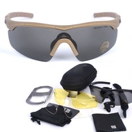 Tactical Sunglasses 511 Tactical Glasses Three sets of Outdoor Glasses Shockproof Glasses Interchang