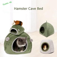 FUZOU Hamster House Chinchilla Hedgehog Soft Plush Sugar Glider Small Animals Pet Tent