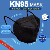 Kn95 ECER Mask / KN95 Black 5PLY Mask