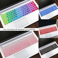 For 15.6 Inch HP Pavilion 15-cc707TX  / 250 G8 / 15s-dy0002TX CS1006TX 15-bw064ax HP 15s Soft Ultra-thin Silicone Laptop Keyboard Cover Protector