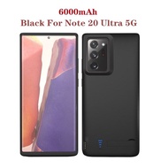 Battery Charger Case Samsung Galaxy Note 20 Ultra 20 5G 6000mah Battery Case External Power bank Cha