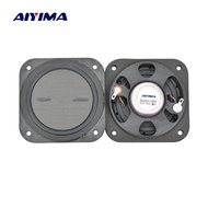 AIYIMA 2pcs Full Range Speaker 3 inch 8 ohm 15 W Flat Neodymium Speaker for Home Theater Speakers LC