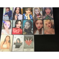 [READYSTOCK] GIDLE I BURN / I TRUST / DUMDI PHOTOCARD