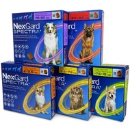 Nexgard Spectra for Dogs Chewable Tablet WITHOUT STICKERS