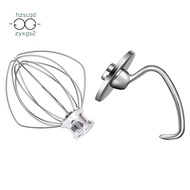 Mixer Aid Attachment Replacement Parts for KitchenAid 4.5-5QT Tilt-Head Stand Mixer K5WW Wire Whip &