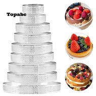 TOPABCS Cake Mold DIY Perforated Bakeware Circle Mould