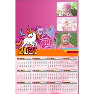 PRINT A3+ SIZE CUSTOM PHOTO CALENDAR