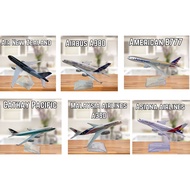 Angbaligya Diecast - New Zealand, Airbus A380, B777, Cathay Pacific, A350, Asiana