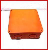 ◱ ◪ ♠ ◆ PVC Orange Utility Box/Junction Box With Cover