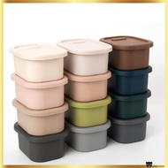 DIAR Premium Platinum Silicone Food Container – Stackable Airtight Storage (200ml / 400ml)