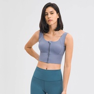Wish New Yoga Underwear Women with Chest Pad Beauty Back Zipper Sports Vest Running Fitness Bra DW10