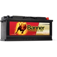 BANNER RUNNING BULL AGM DIN105L( 605 01 ) IDLE START-STOP CAR BATTERY