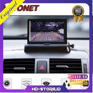 Autonet 4.3 Inch TFT LCD Foldable Car Rear View Monitor Parking Monitor AU43
