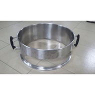 Foshan Manufacturer22Inch Oven Accessories Stainless Steel Pizza Ring BBQ Accessories Charcoal bbq O