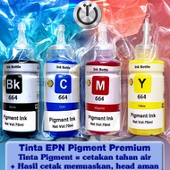 Epson Compatible 664 T664 Pigment Ink 6641 6642 6643 6644 Refill Printer L100 L110 L120 L121 L200 L2