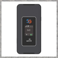 (L A T Z) 5G Pocket WiF 8000mAh Wi-Fi 6 5G Dual Band Mobile Hotspot 1800Mbps Color Sreen 5G/4G LTE P