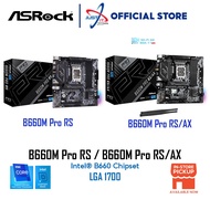 ASROCK B660M PRO RS/AX DDR4 / D4 LGA1700 Motherboard Combo Intel I3-12100 / 13100 / 14100 / 12400 / 