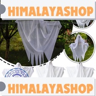 Halloween White Ghost Pendant Terror Ghost Hanging White Ghost Puting Decoration Ghost C7X9