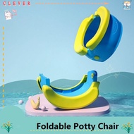 CLEVERHD Children's Potty, Child Portable Baby Pot, Comfy Easy to Clean Foldable Potty Chair Travel