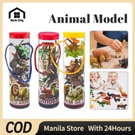 Wild Animals Toys Set Educational Toys Small Simulation Animal Figures Animals Desk Decor Baking Acc