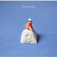 Moon fox keyboard set, little prince keyboard set, creative custom keyboard set, cute 3D keyboard se