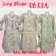 ROSSA : Blouse muslimah ironless.kemeja Blouse Muslimah.long top Muslimah Blouse.