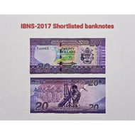 Solomon Islands 20 Dollars Paper (IBNS-2017 Shortlisted banknotes)
UNCIRCULATED Random Number