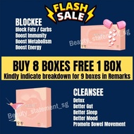 BUY 8 FREE 1 💕 MOLIEE Cleansee & Blockee - Ready Stocks