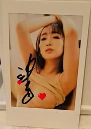 D37:日本女優-‘’蓮實克蕾雅‘’簽名照.拍立得照片