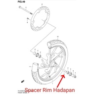 Spacer / Bush Rim Suzuki Raider R 150 Belang 150