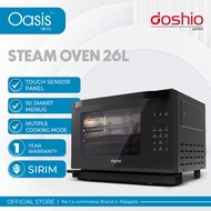 Doshio Steam Oven 26L / Multifunction Oven for Steam / Ketuhar Stim Pelbagai Guna