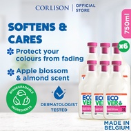 [Bundle of 6] Ecover Fabric Softener - Apple Blossom & Almond 750ml