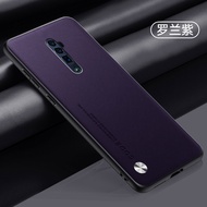 For OPPO Reno 10X ZOOM Case Luxury PU Leather Silicone Bumper Shockproof Phone Case For OPPO Reno 10X ZOOM Casing Matte