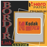KODAK FILM LOGO HP-338 PATCH EMBROIDERY LOGO/ EMBLEM