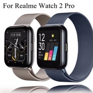 Compatible for Realme watch 2 pro magnetic loop strap metal stainless steel band for Realme watch 2 Replacement band