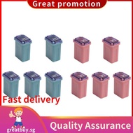 10 PCS 20Amp 30Amp Miniature Box Fuses Plastic Fuse ("Low Blow") .greatbuysg