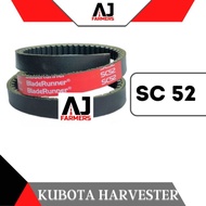SC52 Thresher Belt DC70 Kubota Harvester