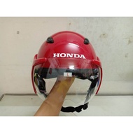 (GENUINE) HONDA New Scooter Helmet (HH-20H) Half Head Helmet with glasses