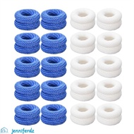 JENNIFERDZ Finger Bandage Cotton Adult Finger Protector Nursing Bandage 15x600mm Blue White Finger T