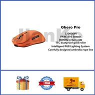 Ironcat GHERO Pro Wireless Mouse PAW3395 Lightweight Dual Modes Gaming Mouse