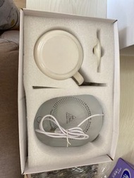100%USB頭全新陶瓷杯（有匙羹）連加熱杯墊