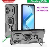 IQOO Z9 Turbo / Z9 / Z10 Turbo Pro PlusIron Man Ver 4 case iring ring back support for watching movi