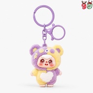 Cute Velvet Covered Doubao Bag Charm Keychain Hanging Kawaii Tote Bagbag 99NiCEDREAM